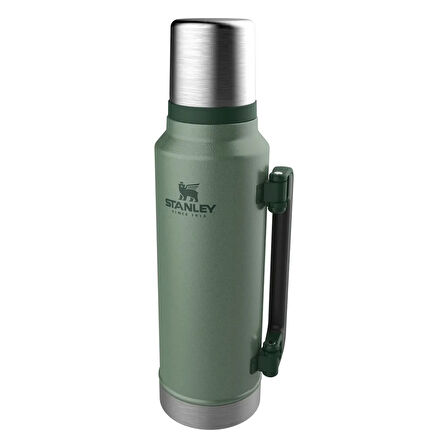 Termos The Legendary Classic Bottle Hammertone Green - 1,4 lt