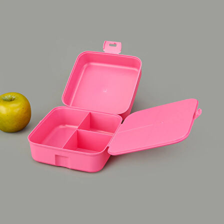 Leya Kız Çocuk Matara ve Beslenme Kutusu Seti - Pembe - 1 lt + 500 ml