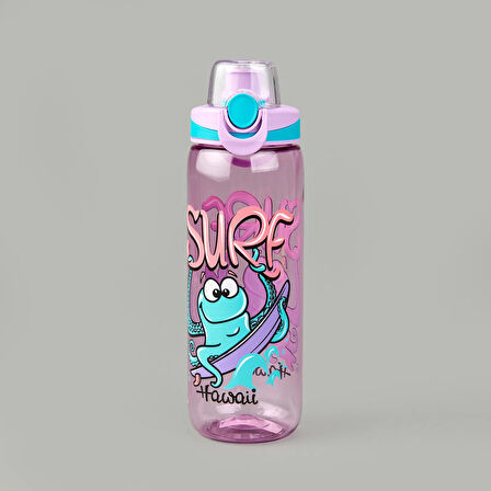 Trego Sure Hawaii Kilitli Tritan Matara - Renkli - 630 ml