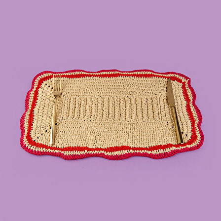 Soft Andela Supla - Bej - 30x45 cm