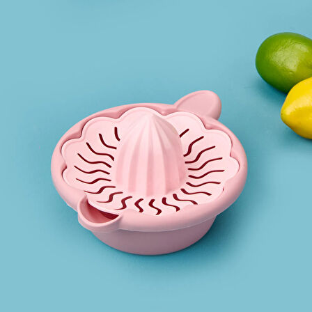 Limon ve Narenciye Sıkacağı - Pembe- 14 cm