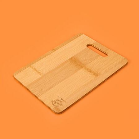 Plank Küçük Kesme ve Steak Tahtası - Açık Kahverengi