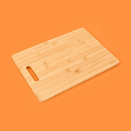 Reck 3 Parça Bambu Mutfak Seti - Açık Kahverengi