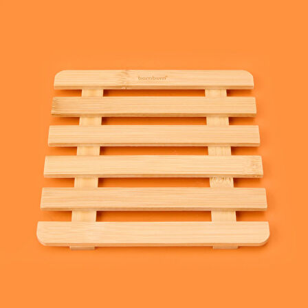 Reck 3 Parça Bambu Mutfak Seti - Açık Kahverengi