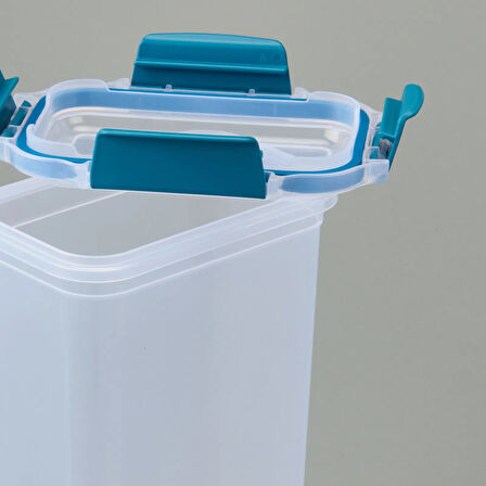 Kilitli Erzak Kabı - Asorti - 1450 ml