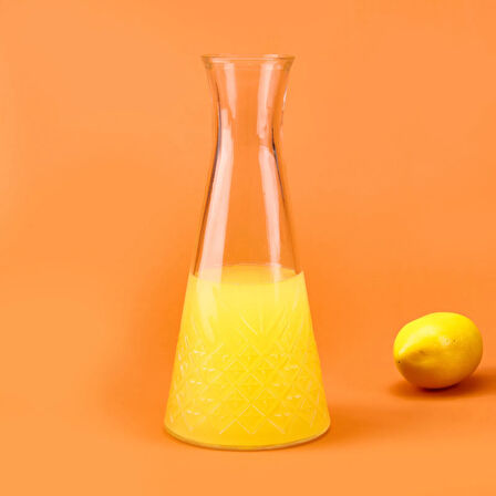 Timeless Düz Karaf - Şeffaf - 940 ml