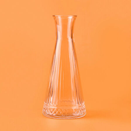 Elysa Düz Karaf - Şeffaf - 940 ml