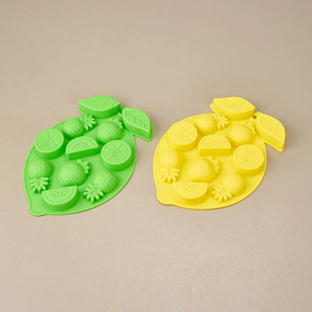 Silikon Limon Buz Kalıbı - Asorti
