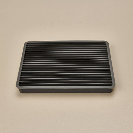 Houseware Uzun Şeritli Silikon Buz Kalıbı - Siyah - 20x14 cm