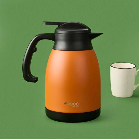 Kitchen Çay Termosu - Turuncu - 1,5 lt