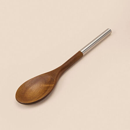 Akasya Kaşık - Kahverengi / Gri - 32 cm