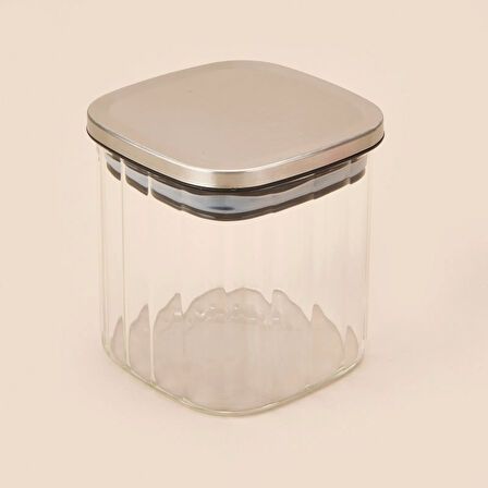 Whitley Cam Kavanoz - Şeffaf / Gri - 1,2 lt