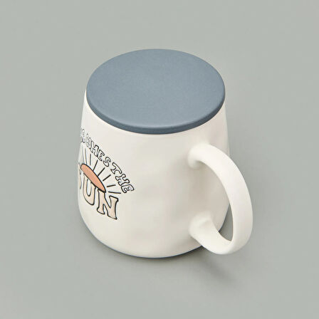 Kitchen Here Comes The Sun Kupa - Krem - 450 ml