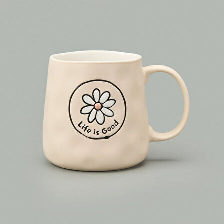 Kitchen Life is Good Kupa - Krem - 450 ml