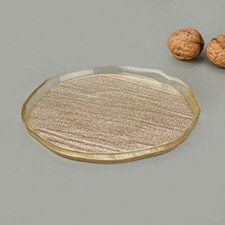 Kitchen Luna 4'lü Tabak - Bej - 16 cm