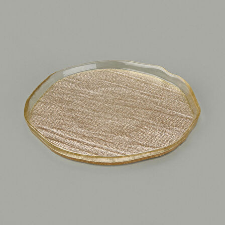 Kitchen Luna 4'lü Tabak - Bej - 16 cm