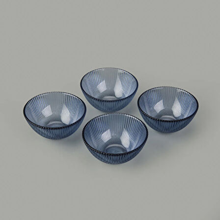 Kitchen 4'lü Çerezlik - Mavi - 9 cm