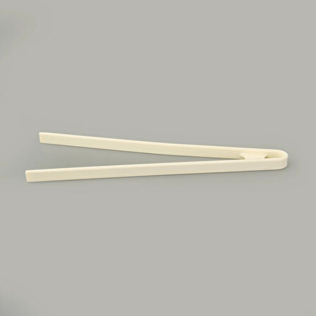 Silikon Maşa - Krem - 28 cm