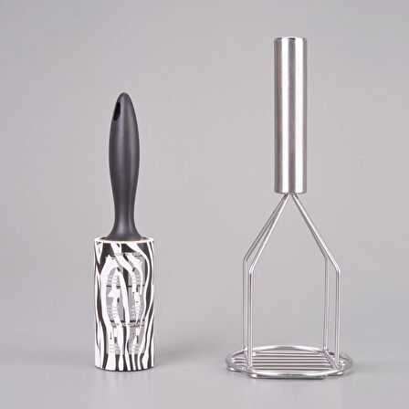 Patates Ezici - Gri - 26 cm