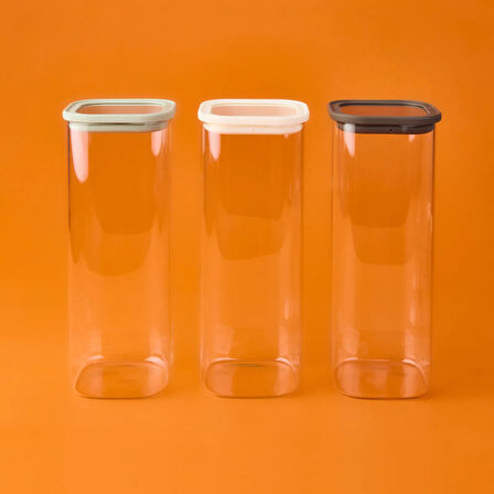 Nuevo Cam Saklama Kabı - Asorti - 1,9 lt