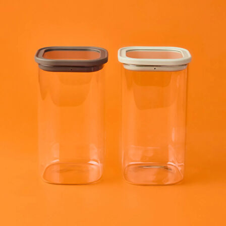 Nuevo Cam Saklama Kabı - Asorti - 1,5 lt