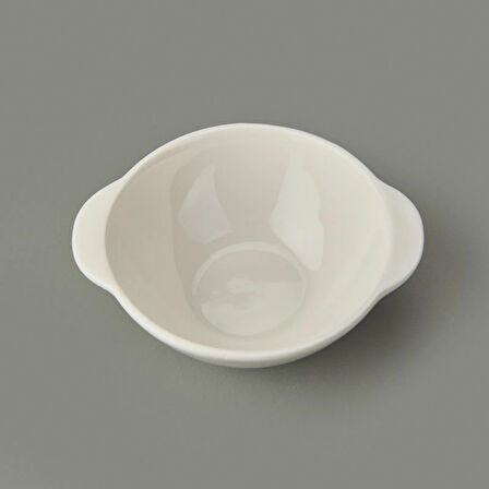 Porselen Sosluk - Beyaz - 6 cm
