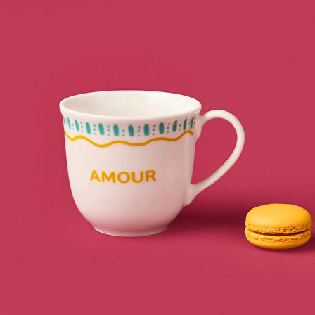 Kitchen Amour Kupa - Renkli - 290 ml