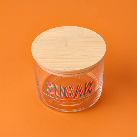 Dia Retro Kapaklı Cam Kavanoz - Renkli - 535 ml