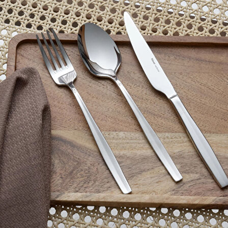 Didim 24 Parça Çatal Kaşık Bıçak Seti - Inox