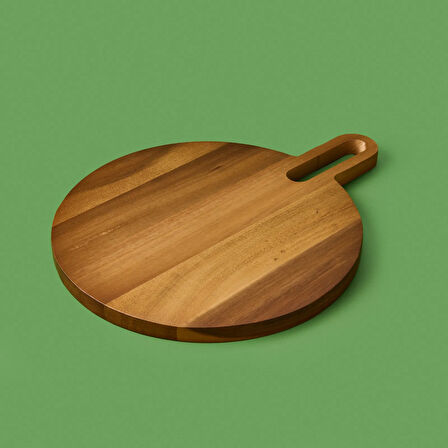 Akasya Kesim Tahtası - Kahverengi - 33 cm