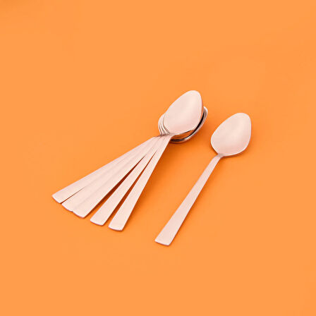 6'lı Çay Kaşığı - Gri