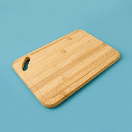 Bambu Kesme Tahtası - Krem - 22x32 cm