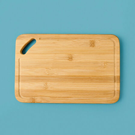 Bambu Kesme Tahtası - Krem - 22x32 cm