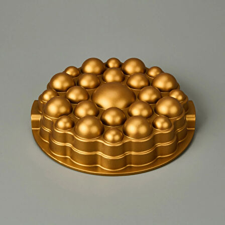 Bubble Kek Kalıbı - Gold - 26 cm