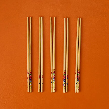 Bambu Chopstick - Renkli - 23 cm