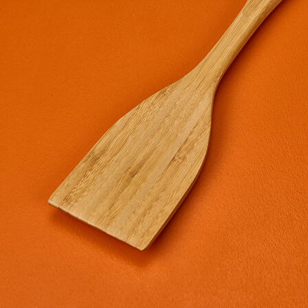 Bambu Spatula - Açık Kahverengi - 20 cm