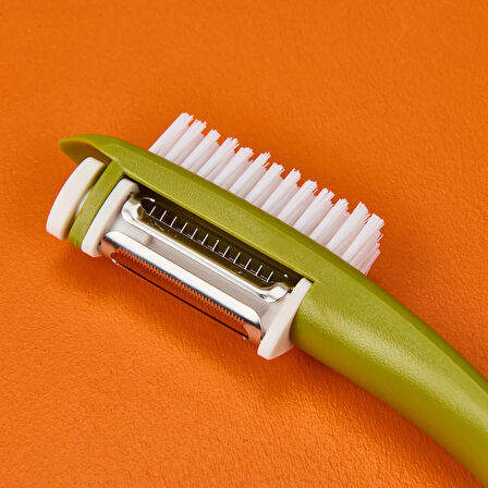 Fırçalı Soyacak - Yeşil - 10 cm