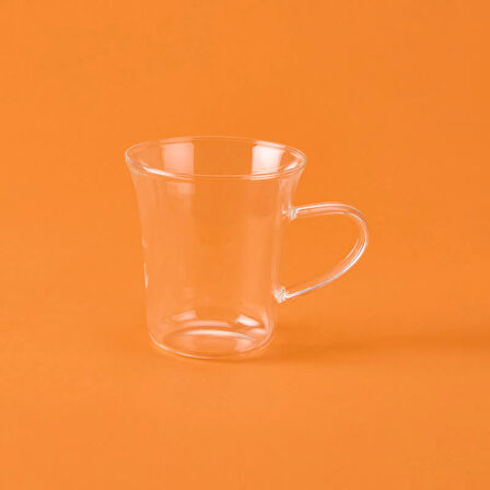 6'lı Çay Fincan Seti - Şeffaf - 170 ml