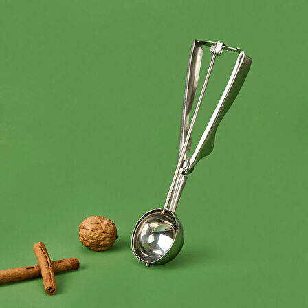 Paslanmaz Çelik Dondurma Kaşığı - Inox - 22 cm