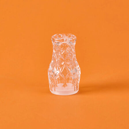 Kristal 2'li Tuzluk - Şeffaf - 13 cm