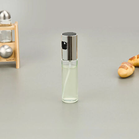 Sprey Püskürtmeli Cam Yağlık - Şeffaf - 100 ml