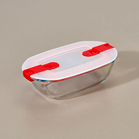 Cook & Head Dikdörtgen Kilitli Saklama Kabı - 0,4 lt