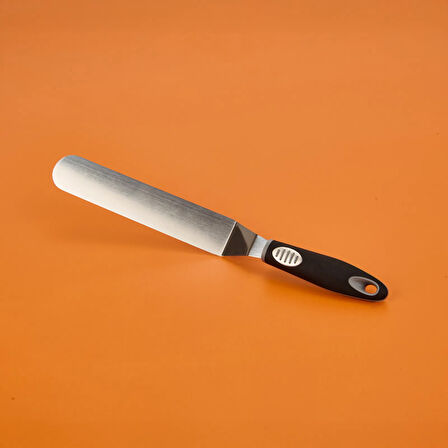 Kitchen Pastacı Spatulası - Siyah - 36 cm