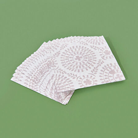 Kitchen Butas 20'li Kağıt Peçete - Renkli - 33 cm