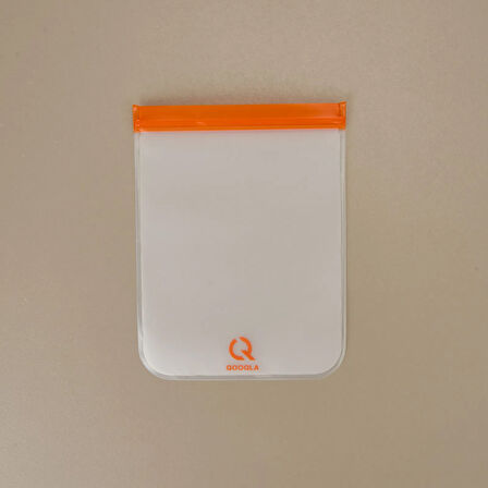 Yıkanabilir 3'lü Gıda Saklama Poşeti - Renkli - 19x25 cm