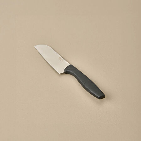 Mini Santoku Şef Bıçağı - Siyah - 25 cm