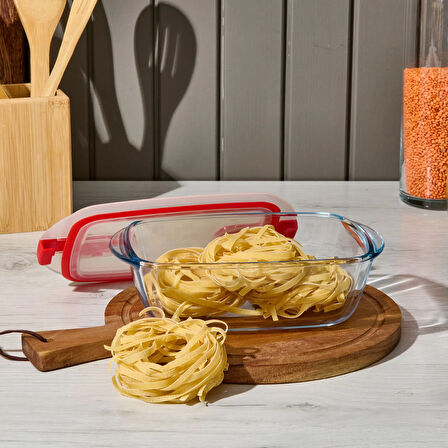 Cook & Head Dikdörtgen Kilitli Saklama Kabı - 1,1 lt