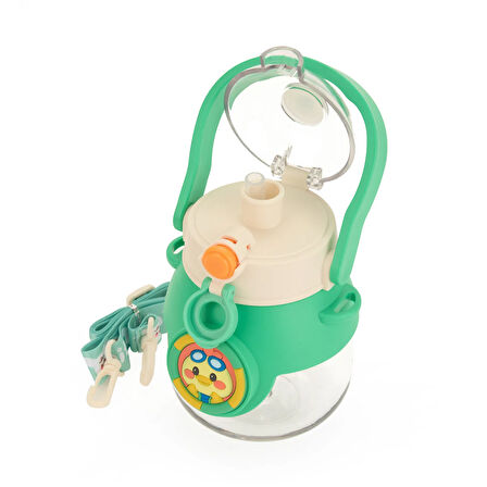 Polikarbon Figürlü Matara - Asorti - 800 ml