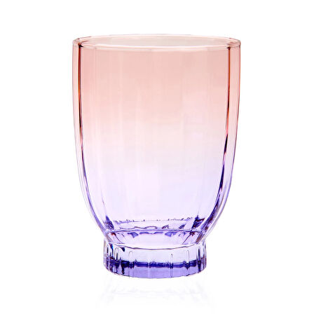 Elite 4'lü Meşrubat Bardağı - Mor - 320 ml