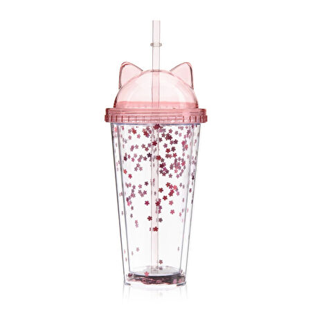In Love Pipetli Figürlü Bardak - Asorti